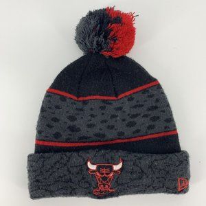 New Era Hardwood Classics NBA Chicago Bulls 'Windy City' Beanie Cap Knit Hat OS‎